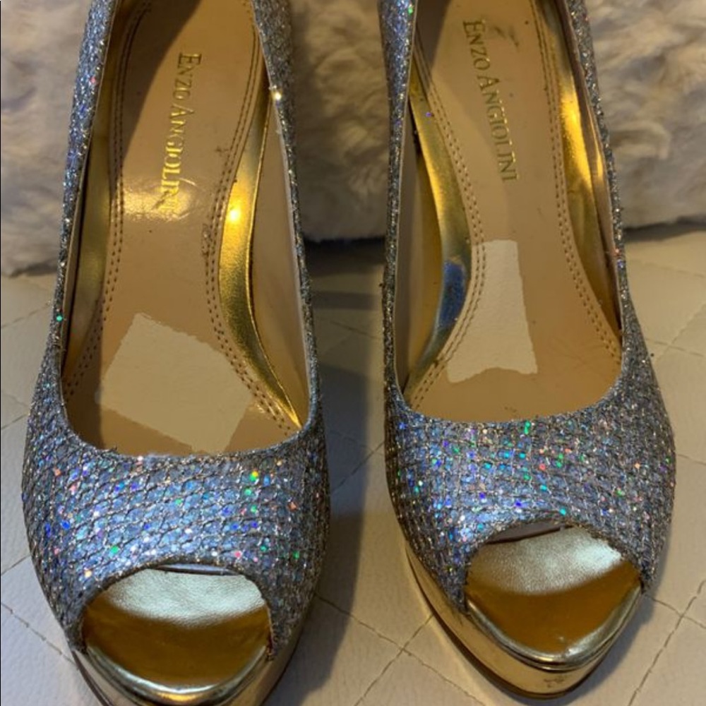 Sparkly heels